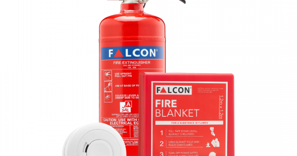 3-in-1 Fire Safety Kit Bundle A