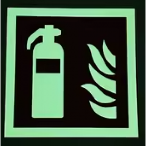 Fire Extinguisher Signage(Glow-in the dark)