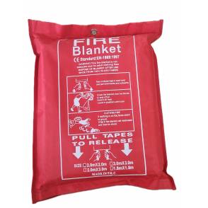 2m x 2m lithium battery fire blanket