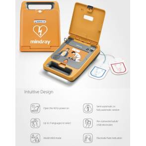 MINDRAY BeneHeart C1A Semi-/Fully-Automatic AED (Automated External Defibrillator)